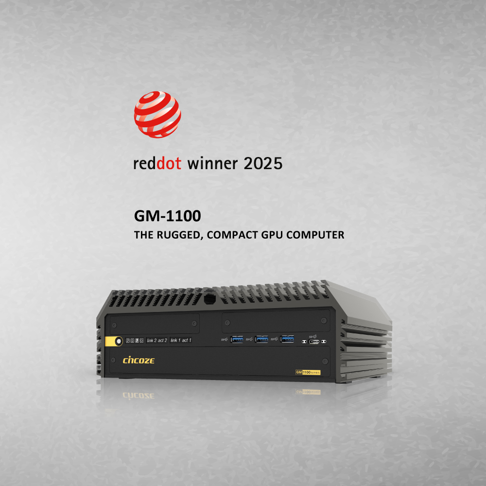双倍荣耀！Cincoze MXM GPU 电脑荣获红点设计奖与 Vision Systems Design 创新奖殊荣
