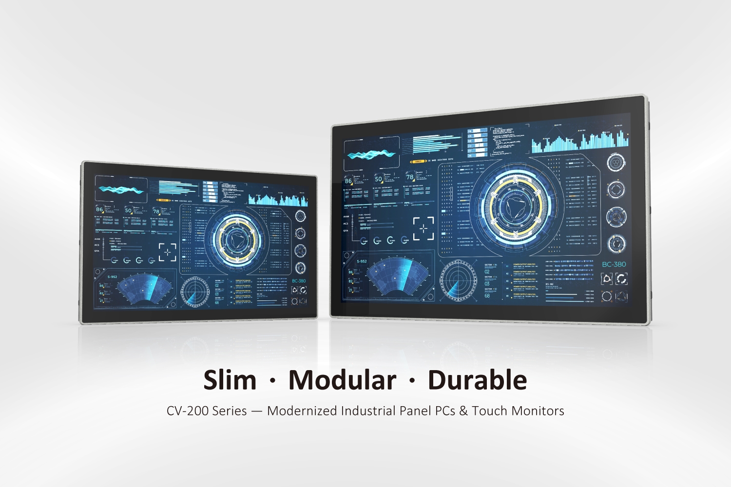 Cincoze 发表全新薄型工业显示解决方案,专为 HMI 与可视化升级打造