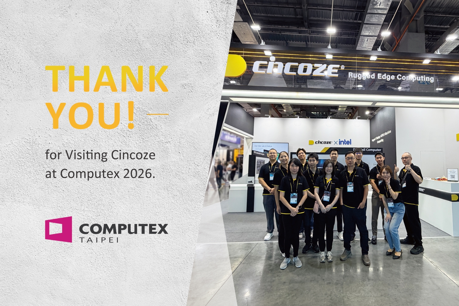 Computex 2026 展会圆满结束!